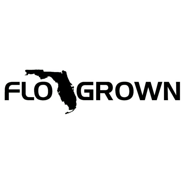 FloGrown Standard 18 Decal - Black - One Size,Black