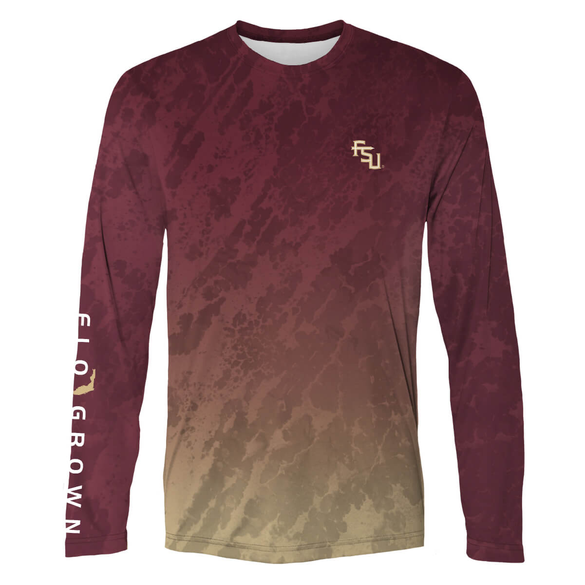 Florida State Seminoles Maritime Fade Performance Tee - Front