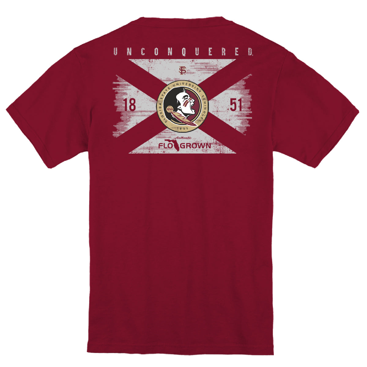 Florida State Seminoles Washed Flag Youth Tee