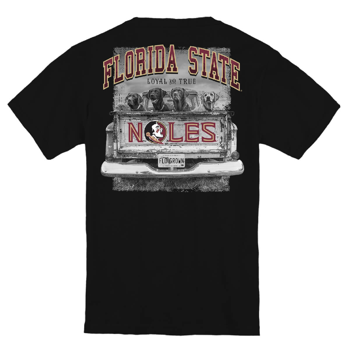 Florida State Seminoles Labs in Truck Youth Tee