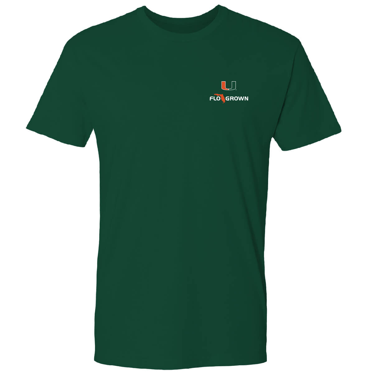 Miami Hurricanes Sunset Poster Tee - Front