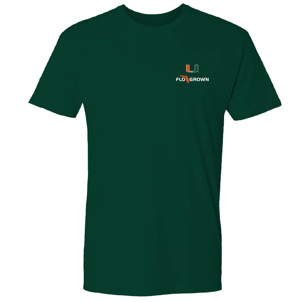 Miami Hurricanes Trolling Flag Tee - Front