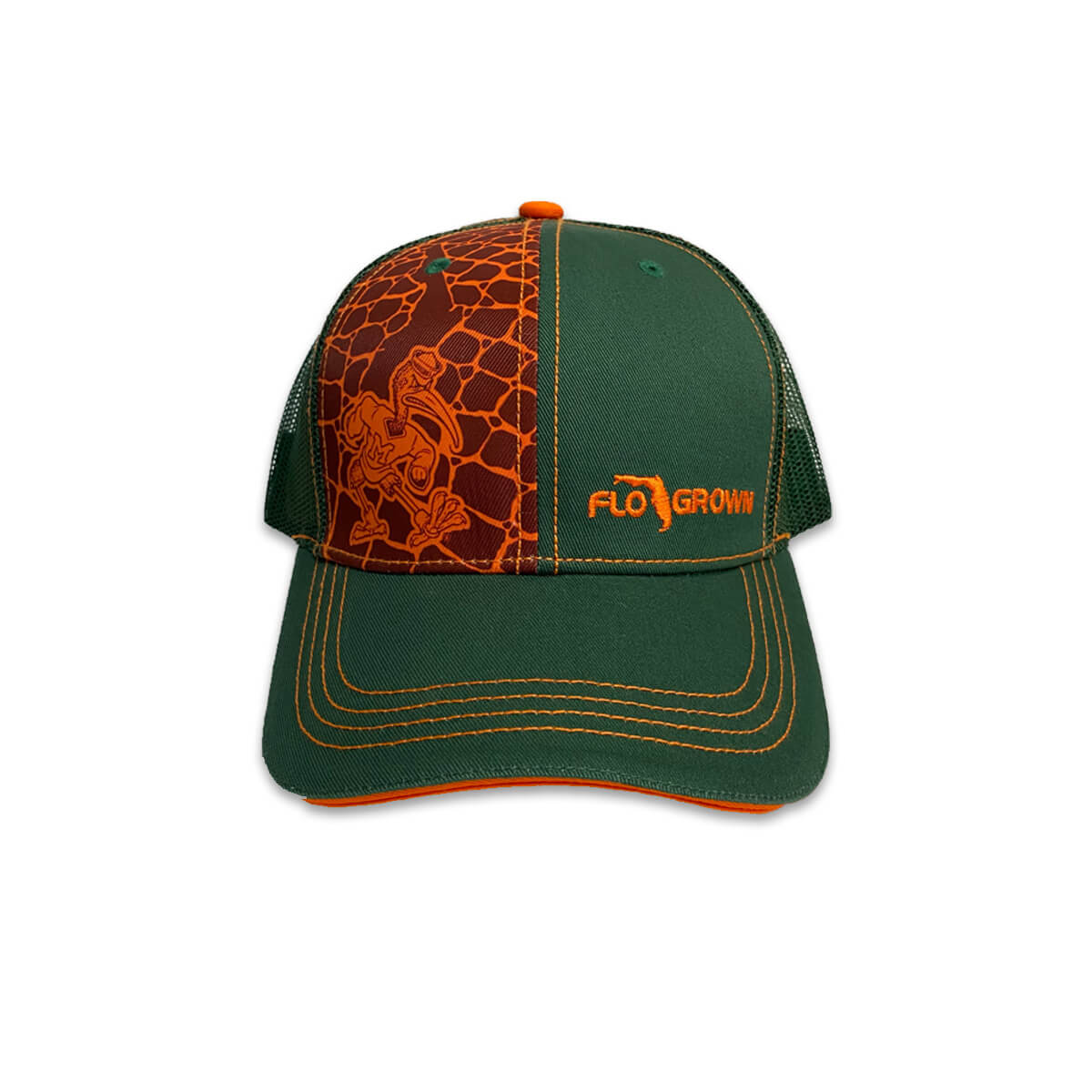 Miami Hurricanes Embroidered Panel Hat
