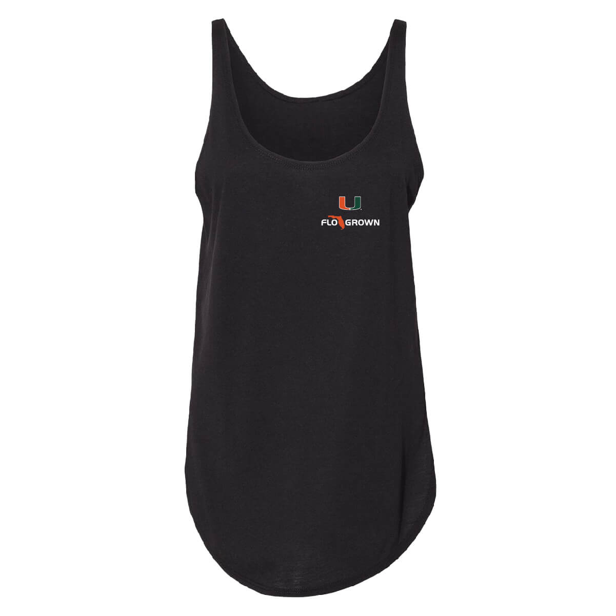 Miami Hurricanes Sunset Poster Tank - Front