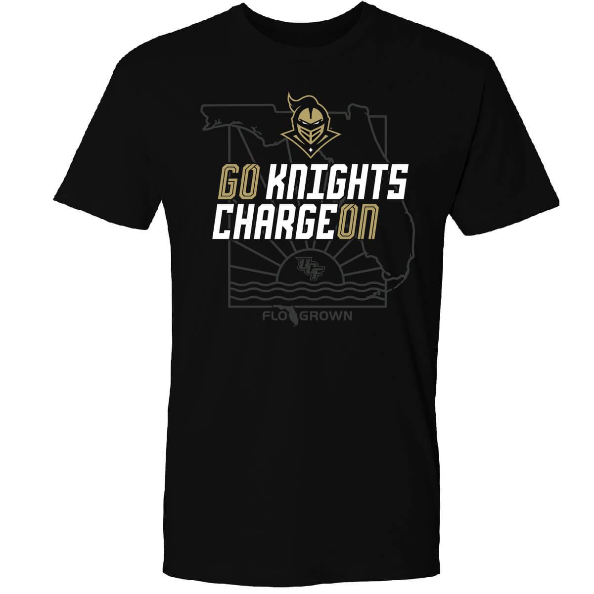 UCF Knights Charge On Poster Tee
