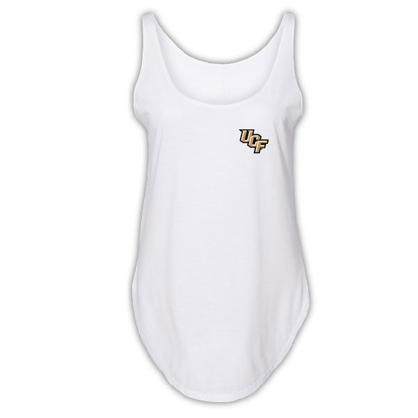 UCF Knights Floral Flag Tank - Front