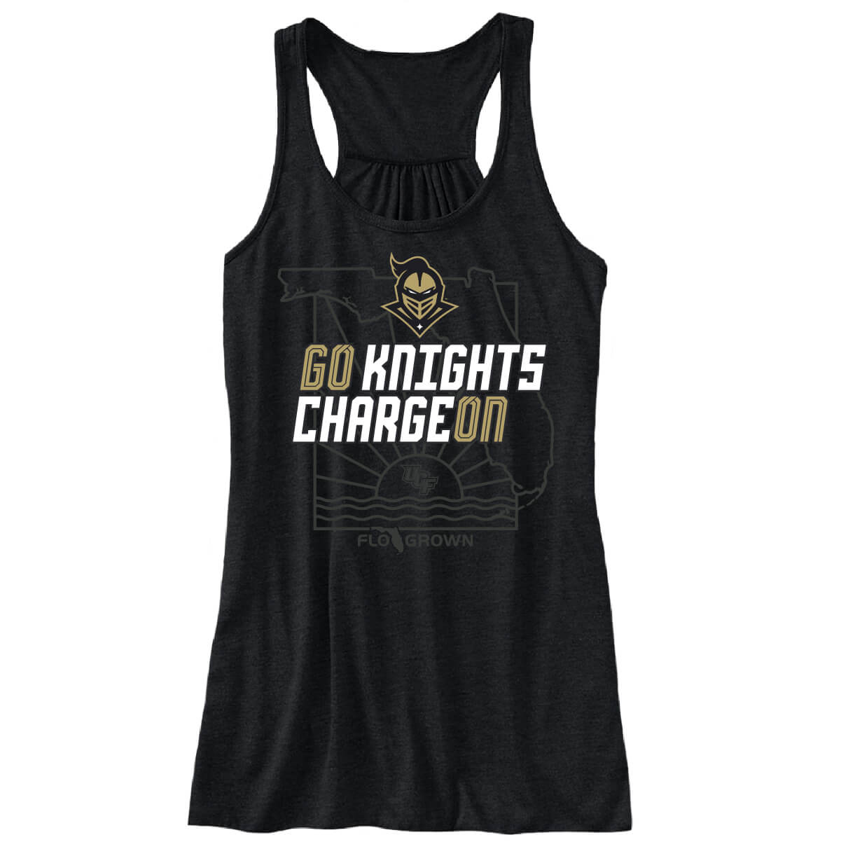 UCF Knights Charge On Poster Women's Tank