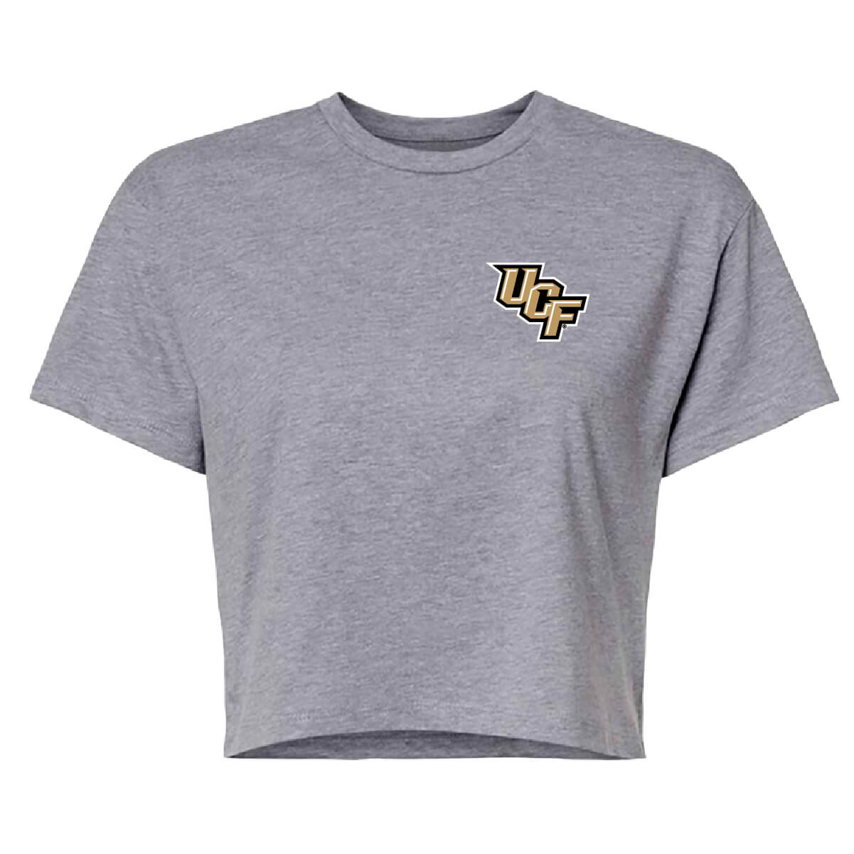 UCF Knights Tried & True Dog Crop Top - Front