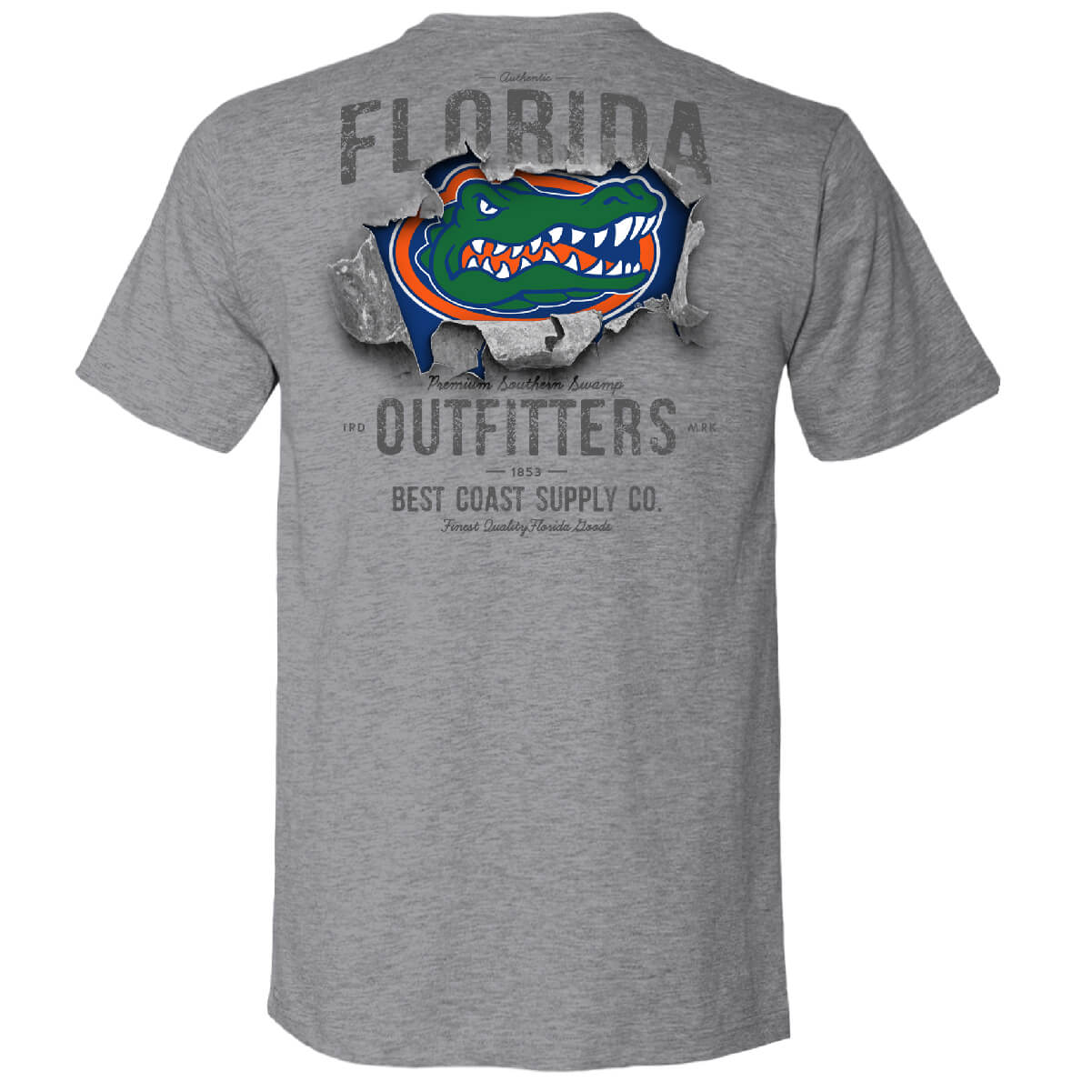Florida Gators Bursting Logo Tee - Back