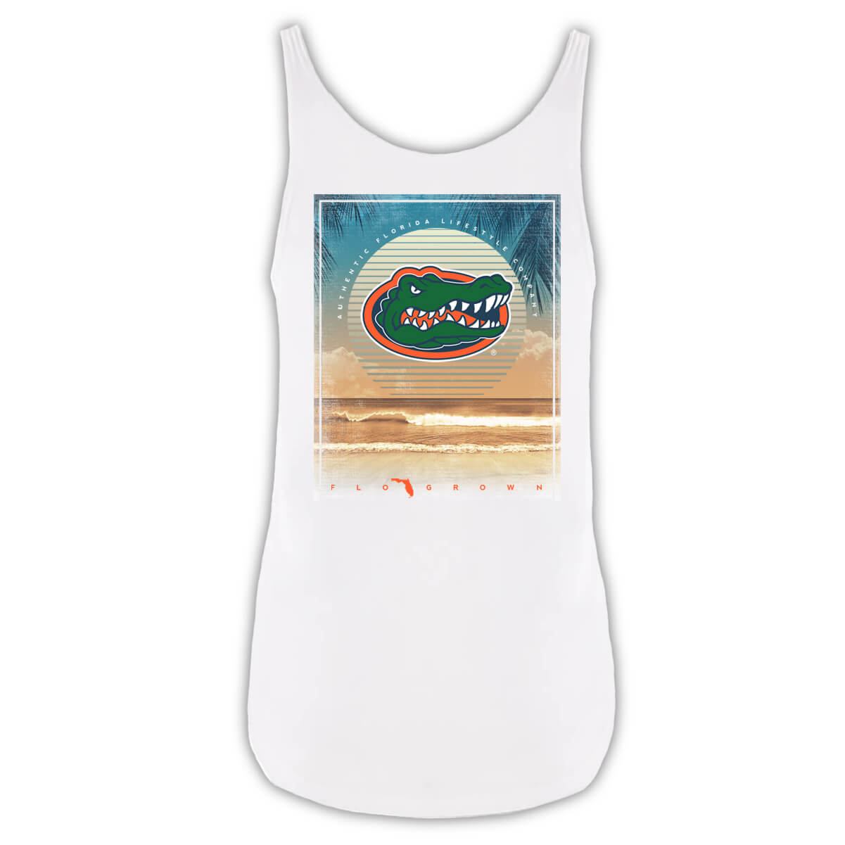 Florida Gators Faded Sun Tank - Back