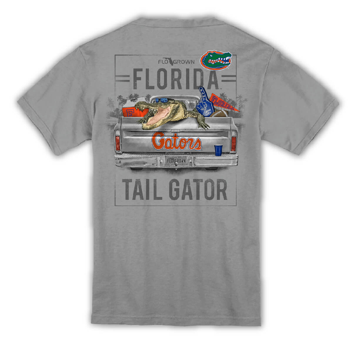 Florida Gators Tail Gator Youth Tee - Back