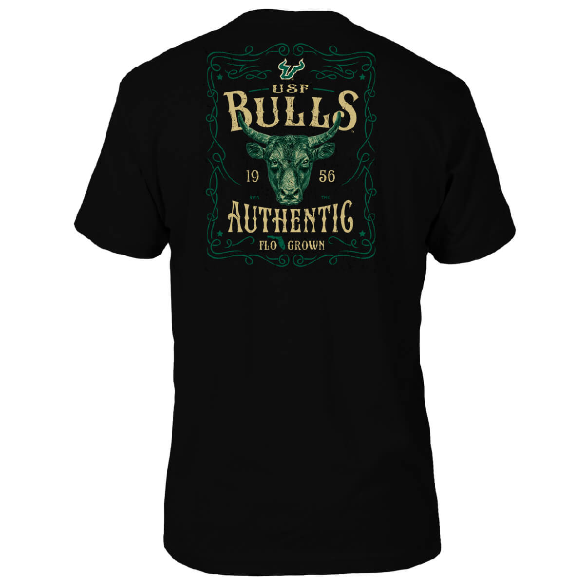 South Florida Bulls Label Tee - Back